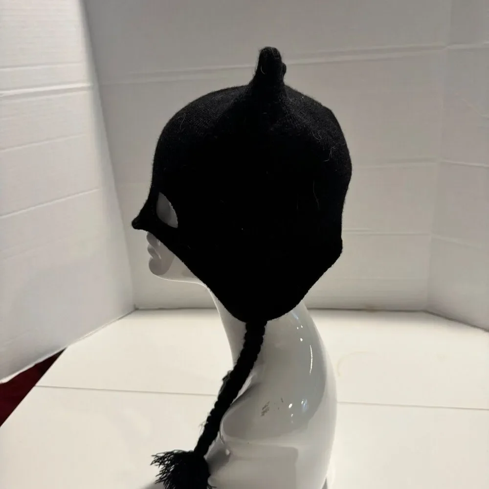 Batman Ski Knit Cap Dc Comics Black with cut out eyes One Size Beanie